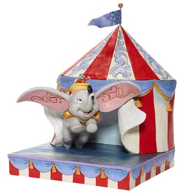 Big Top Üzerinde Dumbo Figür Biblo