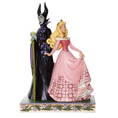 Büyücülük ve Huzur Aurora ve Maleficent Figür Biblo