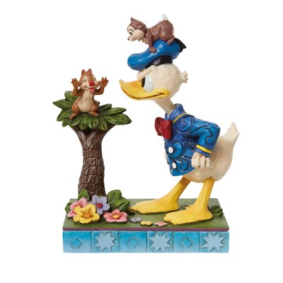 Donald Duck ve Chip n Dale Figür Biblo