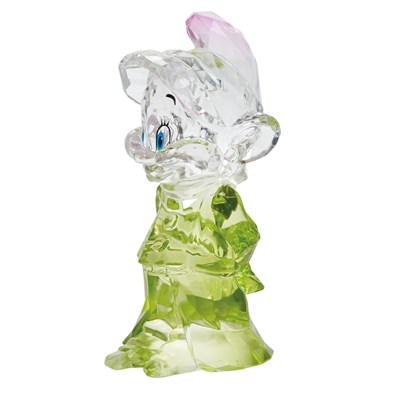 Dopey Facets Şeffaf Reçine Figür Biblo
