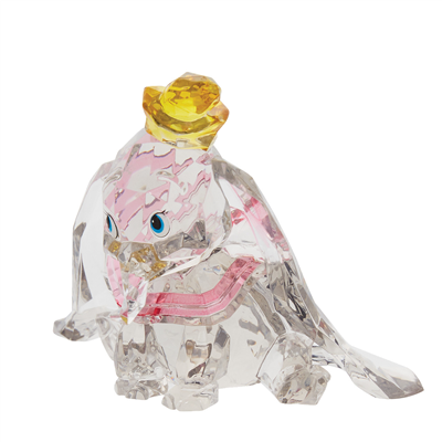 Dumbo Facets Şeffaf Reçine Figür Biblo