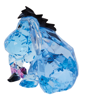 Eeyore Facets Şeffaf Reçine Figür Biblo