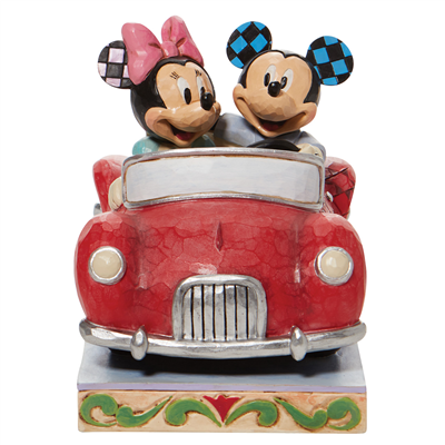 Güzel Bir Yolculuk Mickey ve Minnie Mouse Figür Biblo
