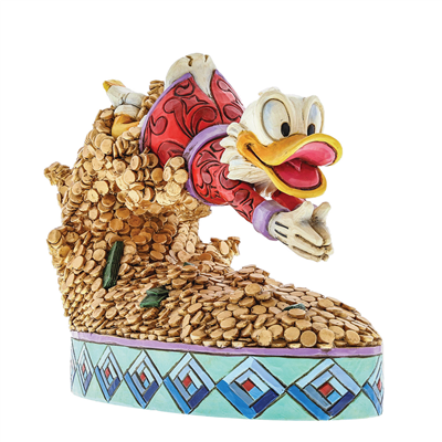 Hazine Dalışı Scrooge McDuck Varyemez Amca Figür Biblo