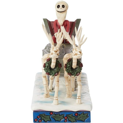 Jack Skellington Kızak Figür Biblo