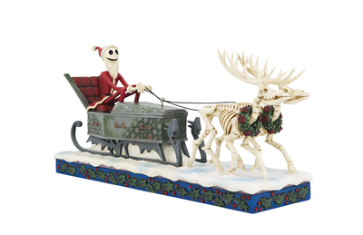 Jack Skellington Kızak Figür Biblo