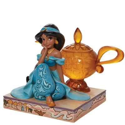 Jasmine Ve Cin Lamba Figür Biblo