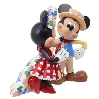 Mickey ve Minnie Botanical Figür Biblo