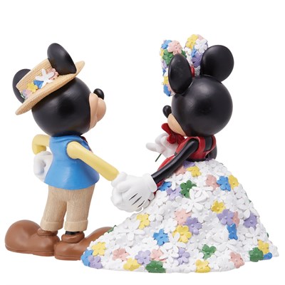 Mickey ve Minnie Botanical Figür Biblo