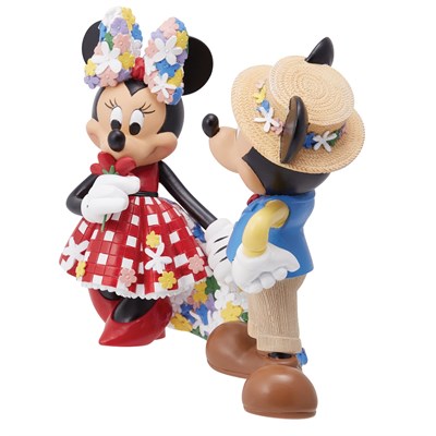 Mickey ve Minnie Botanical Figür Biblo