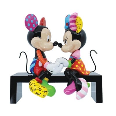 Mickey Ve Minnie Love Fig Lisanslı Figür Biblo