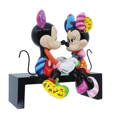 Mickey Ve Minnie Love Fig Lisanslı Figür Biblo