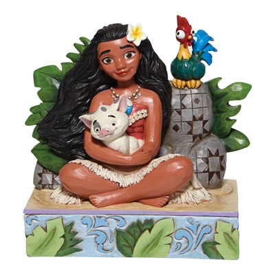 Motunuiye hoş geldiniz - Pua ve Hei Hei Figür Biblo ile Moana