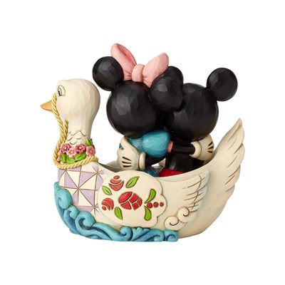 Muhabbet Kuşları Mickey ve Minnie Figür Biblo