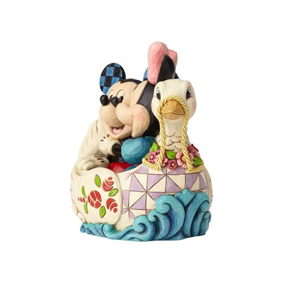 Muhabbet Kuşları Mickey ve Minnie Figür Biblo