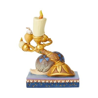Mum Işığında Romantizm Lumiere ve Plumette Figür Biblo