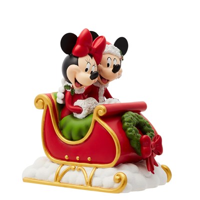 Noel Mickey ve Minnie Mouse Figürü