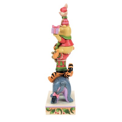 Noel Winnie the Pooh Yığılmış Figür