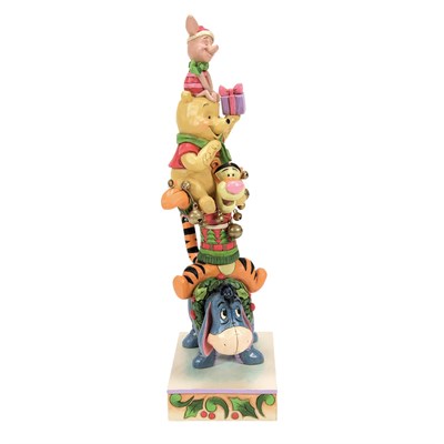Noel Winnie the Pooh Yığılmış Figür
