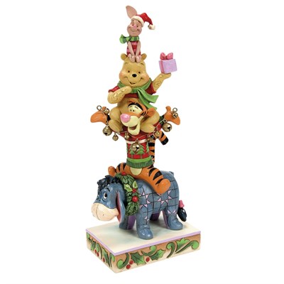 Noel Winnie the Pooh Yığılmış Figür