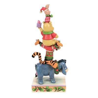 Noel Winnie the Pooh Yığılmış Figür