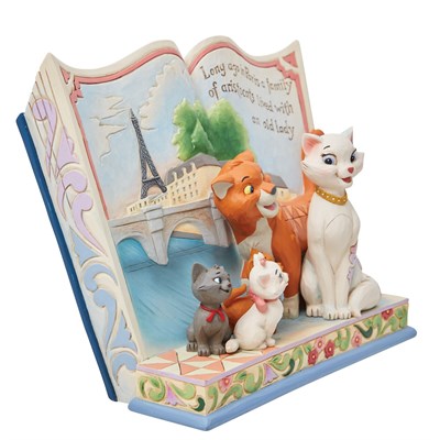 Pariste Uzun Zaman Önce Aristocats Hikaye Kitabı Figür Biblo