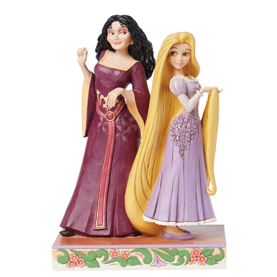 Rapunzel ve Mother Gothel Figürü