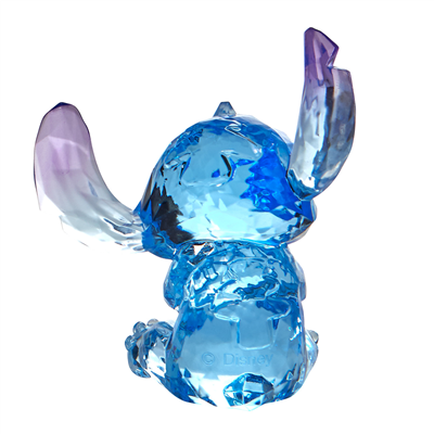 Stitch Facets Şeffaf Reçine Figürü