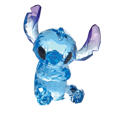 Stitch Facets Şeffaf Reçine Figürü