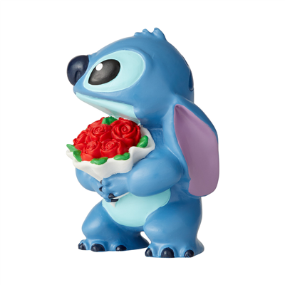 Stitch Flowers Figurine Lisanslı Figür Biblo
