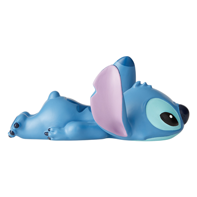 Stitch Laying Down Figurine Lisanslı Figür Biblo