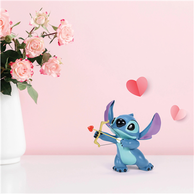 Stitch ValentineS Moment Lisanslı Figür Biblo