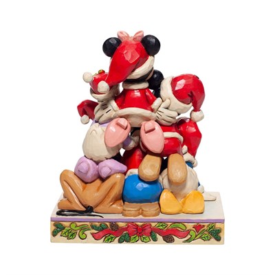 Tatil Neşesiyle Yığılmış Yığılmış Mickey ve Arkadaşları Figür Biblo