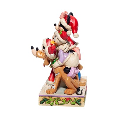 Tatil Neşesiyle Yığılmış Yığılmış Mickey ve Arkadaşları Figür Biblo
