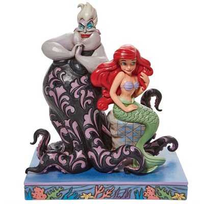 Ursula ve Ariel Figür Biblo