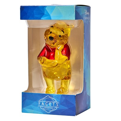 Winnie The Pooh Facets Şeffaf Reçine Figür