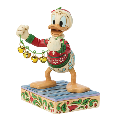 Donald Duck With Bells Lisanslı Figür Biblo Jim Shore 12 cm
