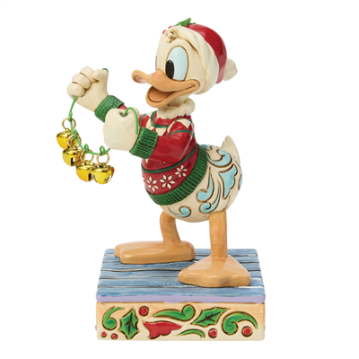 Donald Duck With Bells Lisanslı Figür Biblo Jim Shore 12 cm