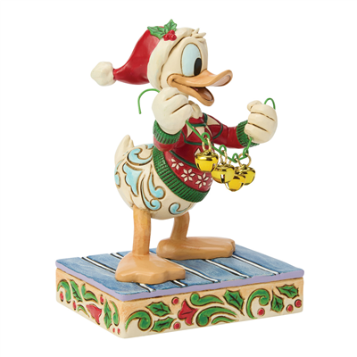 Donald Duck With Bells Lisanslı Figür Biblo Jim Shore 12 cm