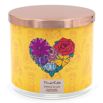 Frida Kahlo Essence Of Life 400 gr 3 Fitilli Kokulu Mum