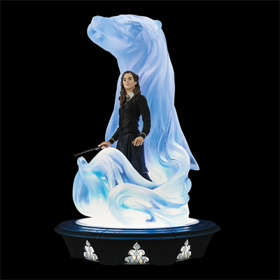 Hermione ve Patronus Işıklı Figür Biblo