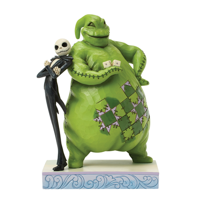Jack And Oogie Back-To-Back Lisanslı Figür Biblo 22 cm