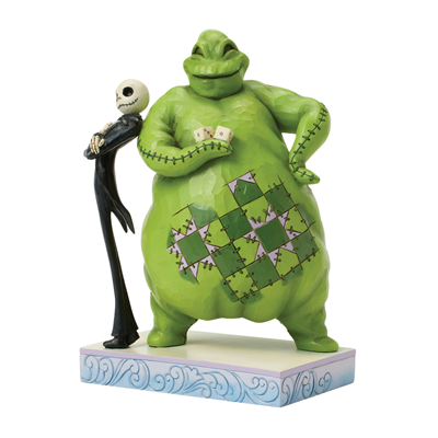 Jack And Oogie Back-To-Back Lisanslı Figür Biblo 22 cm