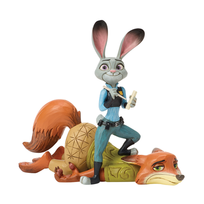 Judy ve Nick Lisanslı Figür Biblo - Zootopia Jim Shore