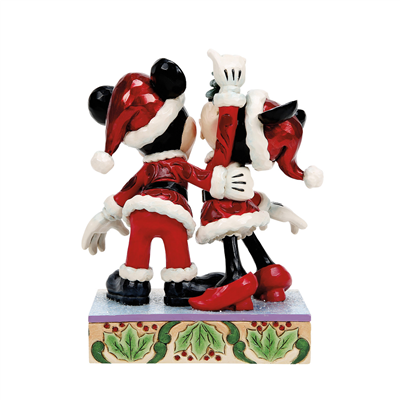 Mickey ve Minnie Mistletoe Lisanslı Figür Biblo 17 cm