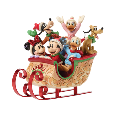 Mickey ve Arkadaşları Jim Shore Tasarım Lisanslı Figür Biblo