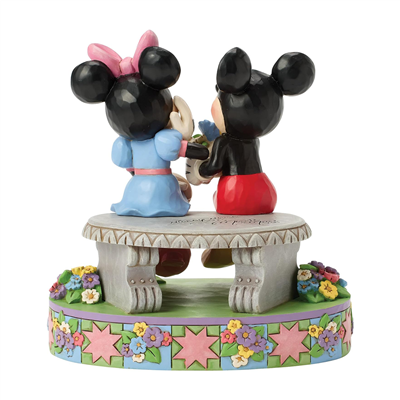 Mickey Minnie Spring Bench Lisanslı Jim Shore Figür Biblo