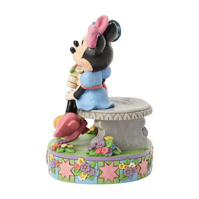Mickey Minnie Spring Bench Lisanslı Jim Shore Figür Biblo