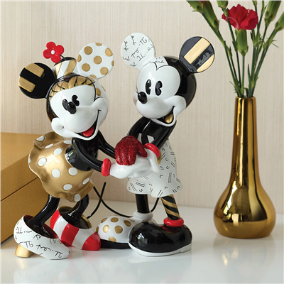 Mickey ve Minnie Mouse Midas Özel Renk Seri Lisanslı Figür