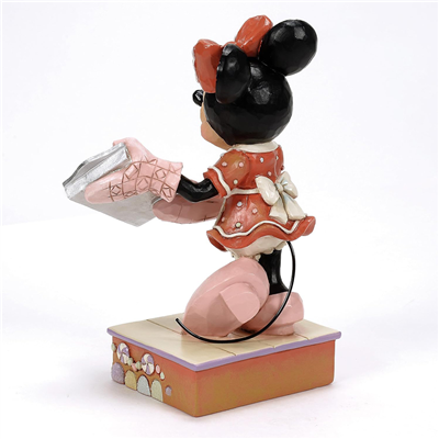 Minnie ve Gingerbread Cookies Lisanslı Figür Biblo 14 cm